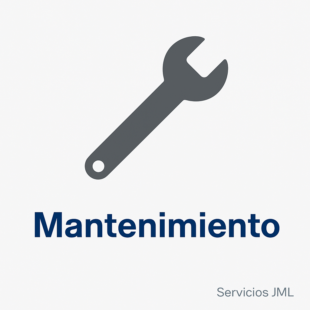 Mantenimiento - Servicios JML en mantenimiento preventivo y correctivo de instalaciones.